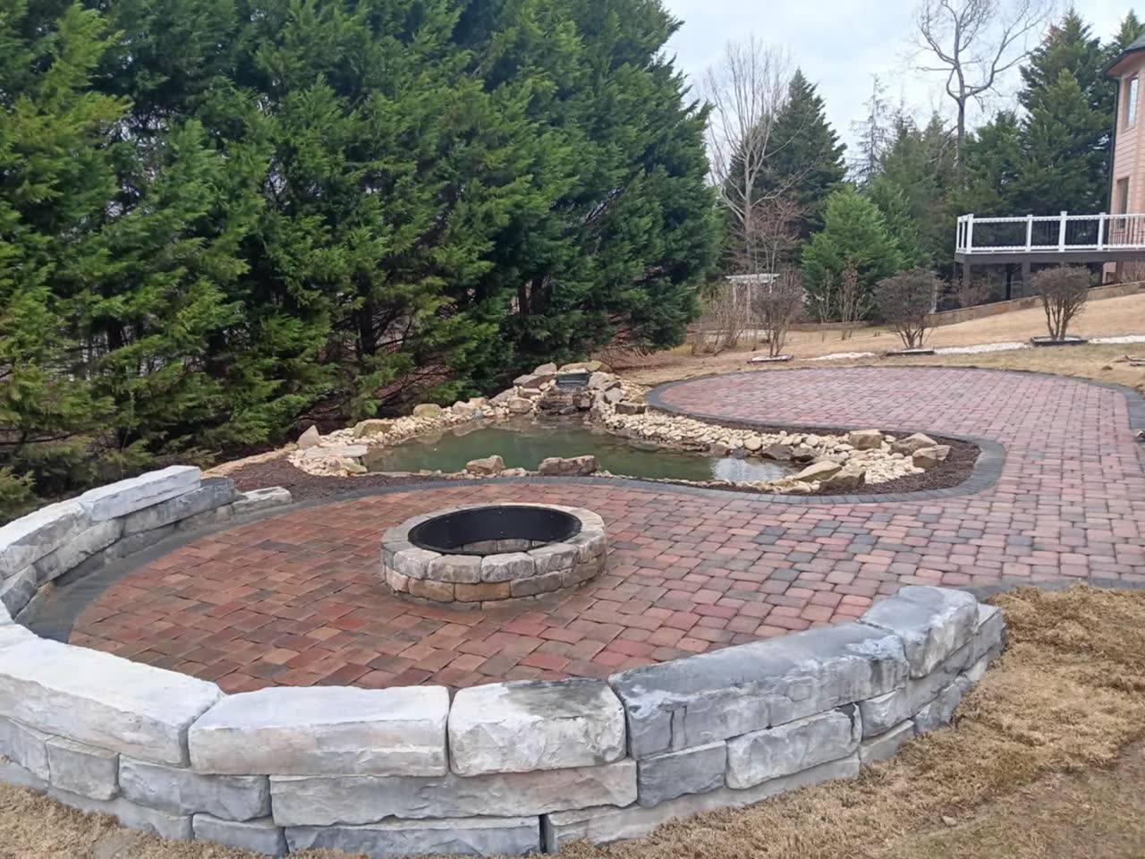 Premium landscape and sod installation at a luxury Atlanta-area home